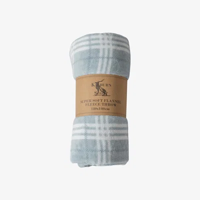 La Redoute Checkmate Rolled Fleece 140x180cm