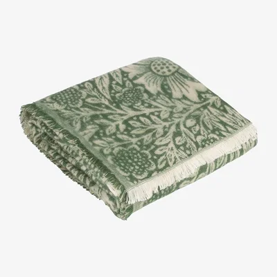 La Redoute Marigold Woven Faux Mohair Throw