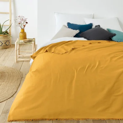 La Redoute Panama Braided Cotton Bedspread
