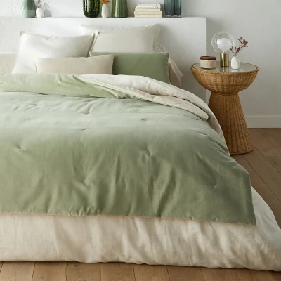 La Redoute Velvet Cotton Bedspread
