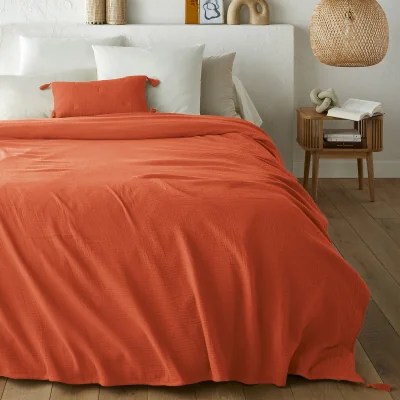 La Redoute Kumla 100% Cotton Muslin Bedspread