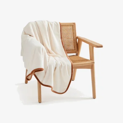 La Redoute Romy Recycled Polyester Fleece Throw