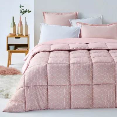 La Redoute Decio Geometric Microfibre Bedspread