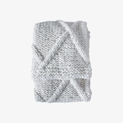 La Redoute Cable Knit Throw 130x170cm