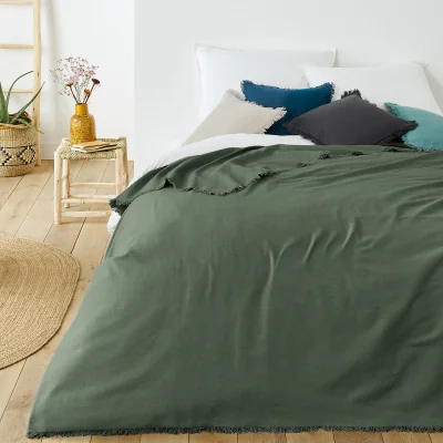 La Redoute Panama Braided Cotton Bedspread