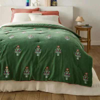 La Redoute Dylis Quilted Corduroy Bedspread