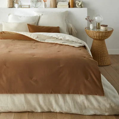 La Redoute Velvet Cotton Bedspread