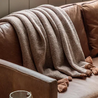 La Redoute Border Tassel Throw