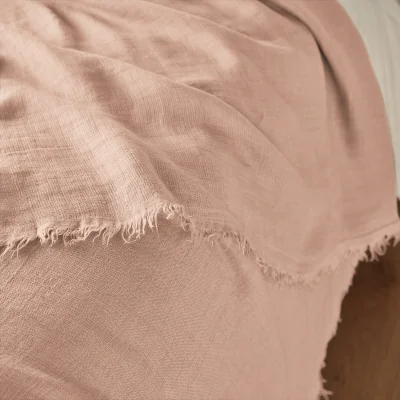 La Redoute Linange Washed Linen Bedspread