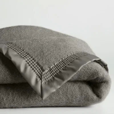 La Redoute Pure Wool Woolmark Blanket