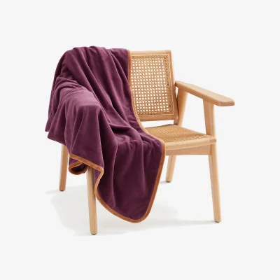 La Redoute Romy Recycled Polyester Fleece Throw
