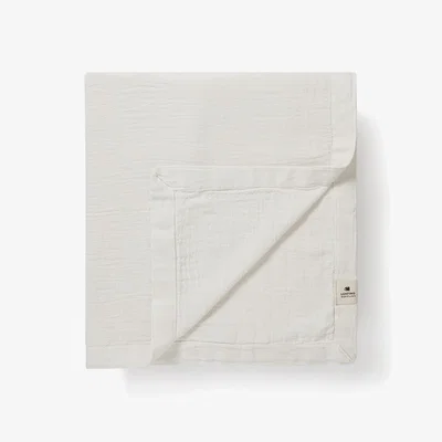 Loaf Drapy Throw in Vintage White