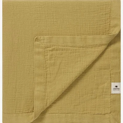 Loaf Drapy Throw in Ochre