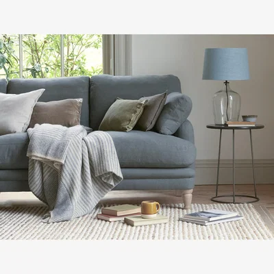 Loaf Easy Knit Throw in Cosy Grey