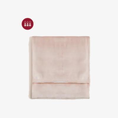 Marks & Spencer M&S Fleece Throw - Large - Pink, Pink,Green,Blue