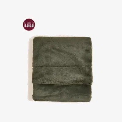 Marks & Spencer M&S Supersoft Faux Fur Throw - XL - Light Grey, Light Grey,Cream,Blush,Green,Navy,Rust