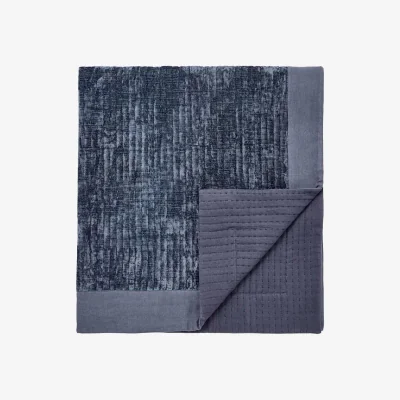 Marks & Spencer Bedeck of Belfast Aldin Throw Blue Mix