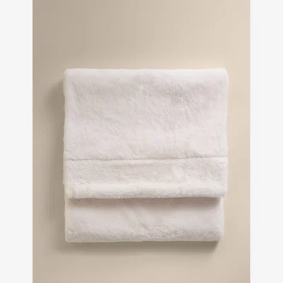 Marks & Spencer M&S Supersoft Faux Fur Large Throw Ivory