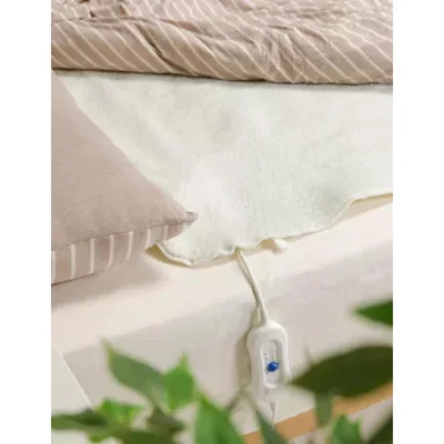 Marks & Spencer M&S Kally Sleep Electric Heated Fleece Blanket - White, White