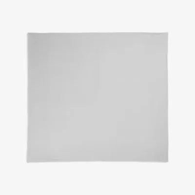 Marks & Spencer M&S Cotton Rich Ribbed Quilted Throw - XL - Light Grey, Light Grey