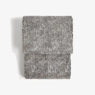 Marks & Spencer M&S Heavyweight Electric Teddy Fleece Throw - Grey, Grey,Natural