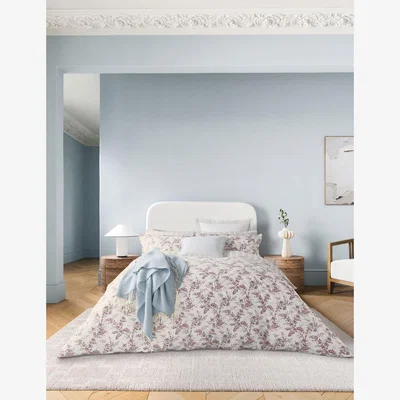 Marks & Spencer Bedeck Of Belfast Pure Wool Rosanna Herringbone Throw - Large - Pink Mix, Pink Mix