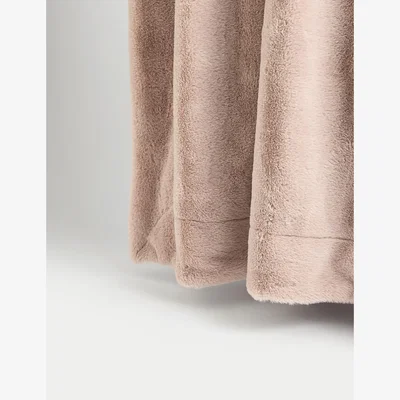 Marks & Spencer M&S Collection Supersoft Faux Fur Throw - Large - Soft Pink, Soft Pink