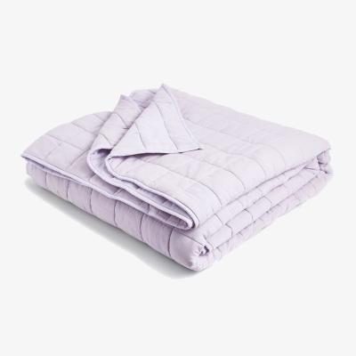 Marks & Spencer M&S Cotton Rich Quilted Throw Lilac