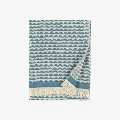 Made in Design Papajo Fouta - / 100 x 180 cm - Cotton by Marimekko Blue