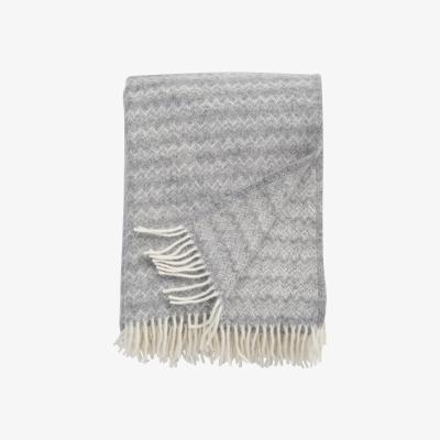Nordic Nest Summit wool throw 130x200 cm Stone (grey)