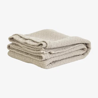 Nordic Nest Brick bedspread 180x260 cm Sand