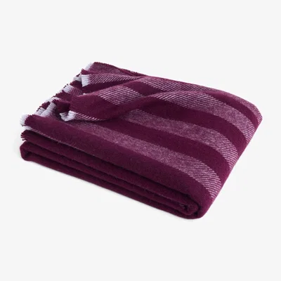Nordic Nest HAY Duo throw 130x180 cm Plum