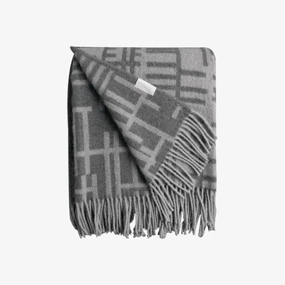 Nordic Nest Pickepin throw 130x170 cm Grey
