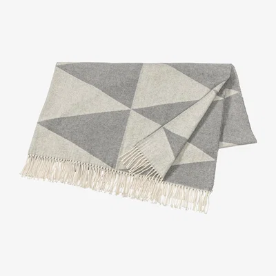 Nordic Nest Rime cotton throw fog