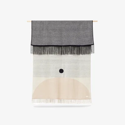 Nordic Nest Form & Refine Aymara blanket 130x190 cm Pattern cream
