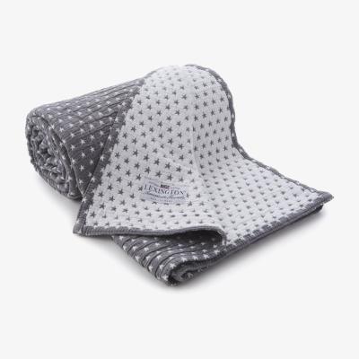 Nordic Nest Lexington Star bedspread Medium grey 160x240