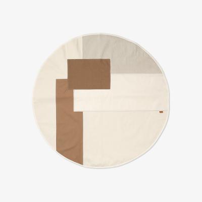 Nordic Nest Tonal Christmas throw Ø120 cm Natural