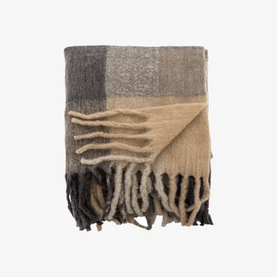 Nordic Nest Bloomingville Hamisha throw blanket Multi 152x127 cm