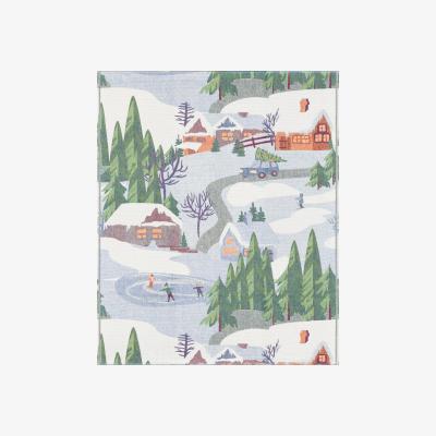 Nordic Nest Vinterliv blanket 140x170 cm multi