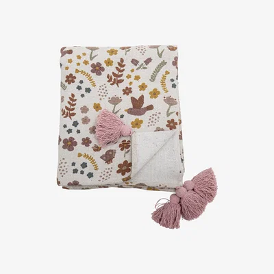 Nordic Nest Bloomingville Kristine throw 130x160 cm Nature