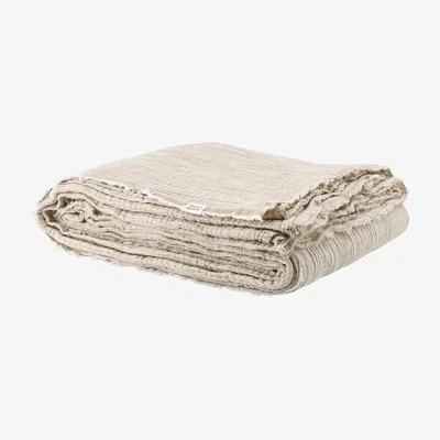 Nordic Nest Scandi Living Breeze throw 160x260cm Beige