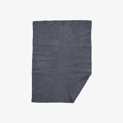 Nordic Nest Wave Baby children's blanket nordic blue