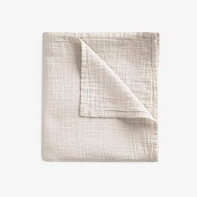 Nordic Nest Garbo&Friends Eggshell Muslin Swaddle blanket 110x110 cm