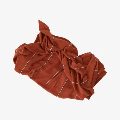 Nordic Nest Rivi throw 134x184 cm Nutmeg