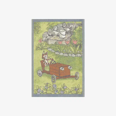 Nordic Nest Pettson & Findus children's blanket Kit car
