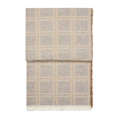 Nordic Nest Elvang Denmark Dahlia throw 130x180 cm Brown