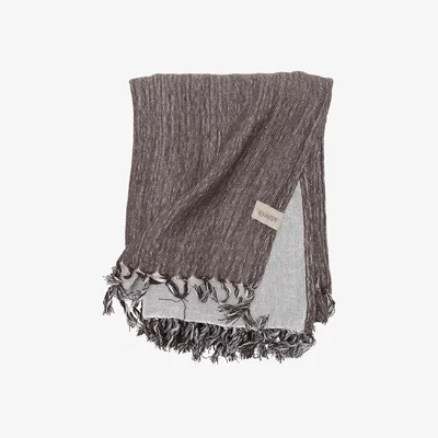 Nordic Nest Ernst throw 130x170 cm Brown