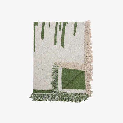 Nordic Nest Bloomingville Haxby throw 130x160 cm Green