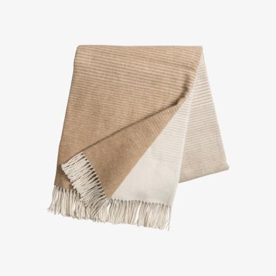 Nordic Nest Mist cotton throw Sand (beige)