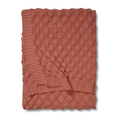 Nordic Nest Classic Collection Gems throw 130x170 cm Dusty coral